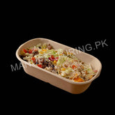 1000ml Bagasse bowl with lid