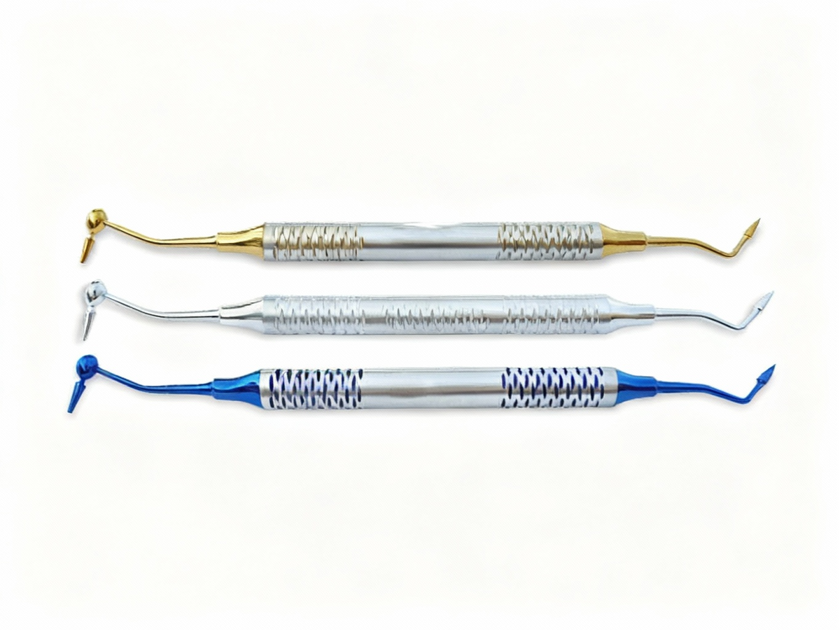 Carrot Shaped Carver With Burnisher (Golden)