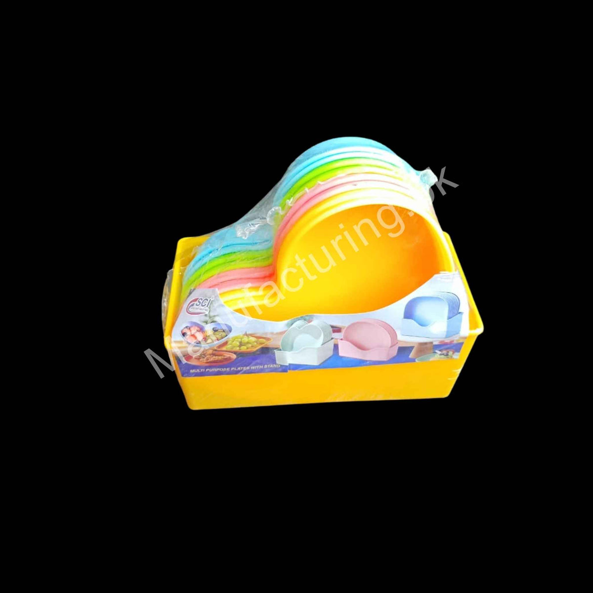 Multi-Purpose Heart-Shaped Plate– Multi Color