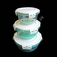 DIAMOND BOWEL (3 Pcs Set)– 2.45L Combined Capacity