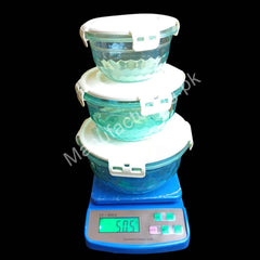 DIAMOND BOWEL (3 Pcs Set)– 2.45L Combined Capacity