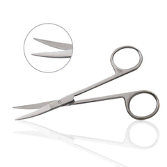 Iris Scissors Curved Tc 4.5"