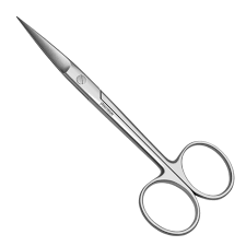 Iris Scissors Straight Tc 4.5"