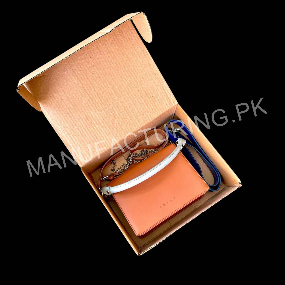 Medium shipping box corrugated (Plain)