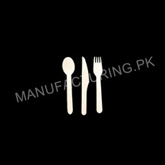 160mm birchwood disposable DINNER fork