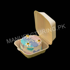 Bagasse Bento cake box/ Lunch box