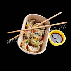700ml Bagasse (sugarcane pulp) bowl with lid